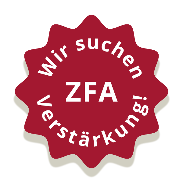 Icon - Wir suchen Verstärkung - ZFA
